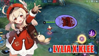 SCRIPT SKIN LYLIA X KLEE GENSHIN IMPACT - MOBILE LEGENDS