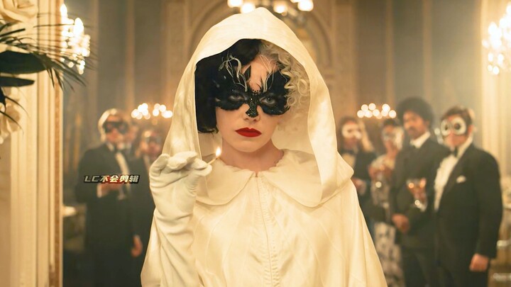 Cruella’s fiery makeover is truly unforgettable.