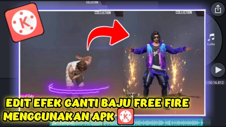 CARA EDIT VIDIO EFEK GANTI EMOT FF TERBARU