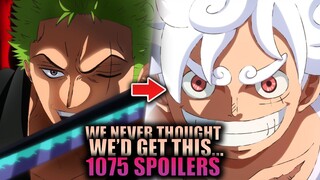 WE NEVER THOUGHT WE'D GET THIS... / One Piece Chapter 1075 Spoilers