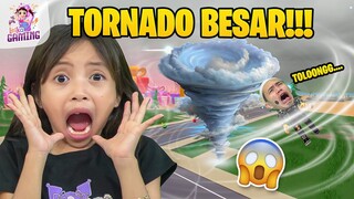 LEIKA JADI TORNADO TERBESAR VS TOMPEL TORNADO KECIL 😱😨BE A TORNADO [ROBLOX INDONESIA]