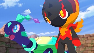 [Bahasa Mandarin Sederhana] Pokémon Horizon Episode 102: Sang Ksatria yang Ditemui di Reruntuhan [Xi