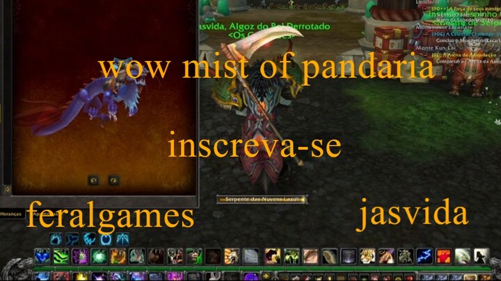 Seu primeiro dragão -  WoW Mist of Pandaria ‐