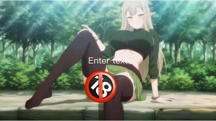 Elf godain manusia buat nanam benih ke apemnya👅🔞