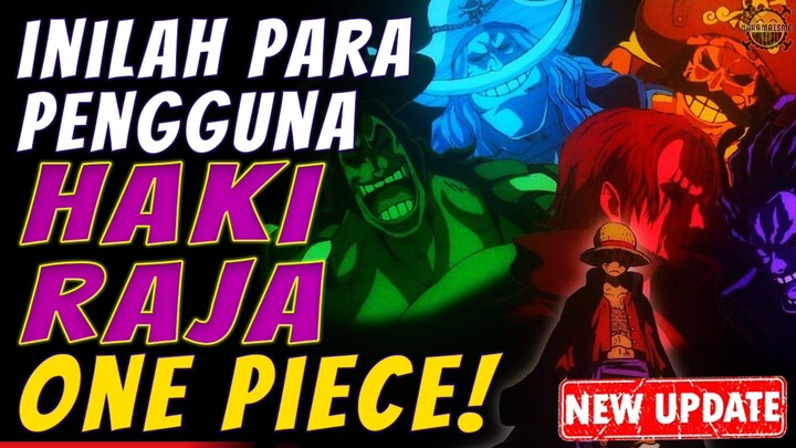 UPDATE PARA PENGGUNA HAKI RAJA - ONE PIECE!