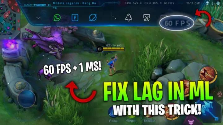 Lagging in Mobile Legends? Let's Fix!! - How to Fix Lag in MLBB ( 60 FPS + 1 Ms )