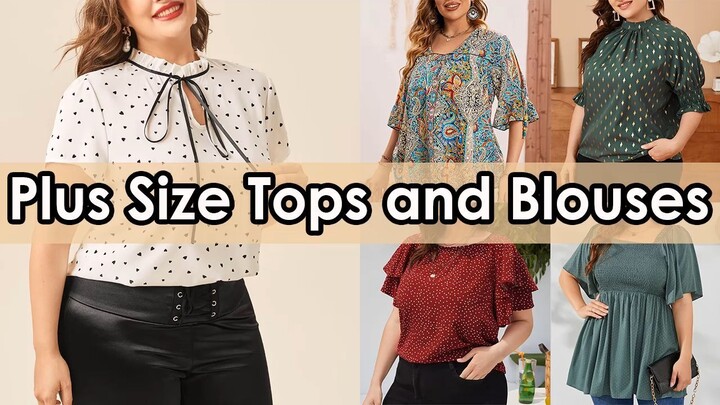 Women's Plus Size Tops and Blouses for Daily Wear