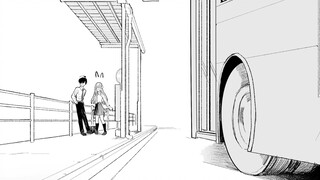 กิจวัตรประจำวันในการรอรถบัสจบลงด้วยเสียงหัวเราะ