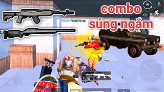 PUBG Mobile - Trên Tay Combo Sniper Đi Solo Squad | Pha Tap Lỗi Khiến Lộc Tiếc Nuối