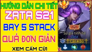 Zata Liên Quân | Cách chơi, Lên đồ, Bảng ngọc Zata chuẩn bay 5 stack cực dễ @HDGAME76