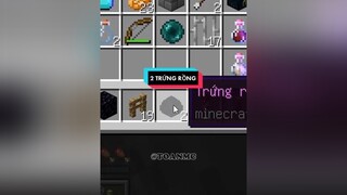 Cách có được 2 trứng rồng trong minecraft🙀 minecraft fyp xuhuong toanmc clownsmcteam theanh28 QuocKhanh2022