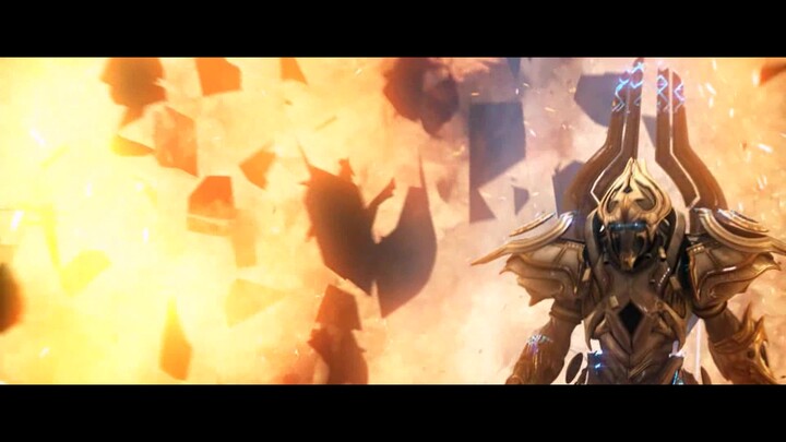 [StarCraft 2 / Mixed Cut / Blood] · Siêu đốt cháy · Trò chơi trilogy CG cắt hỗn hợp - con trai cả củ