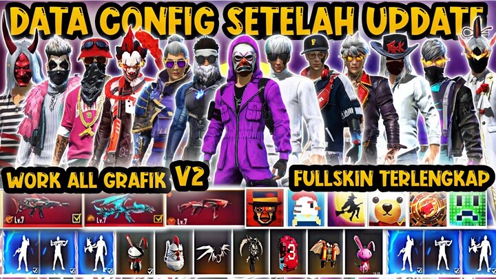 SETELAH UPDATE❗ DATA CONFIG VVIP FREE FIRE MAX❗CONFIG FF TERBARU 2022❗ SETELAH UPDATE V2❗CONFIG FF