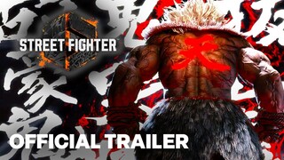 Street Fighter 6 - Official Akuma Gameplay Reveal Trailer