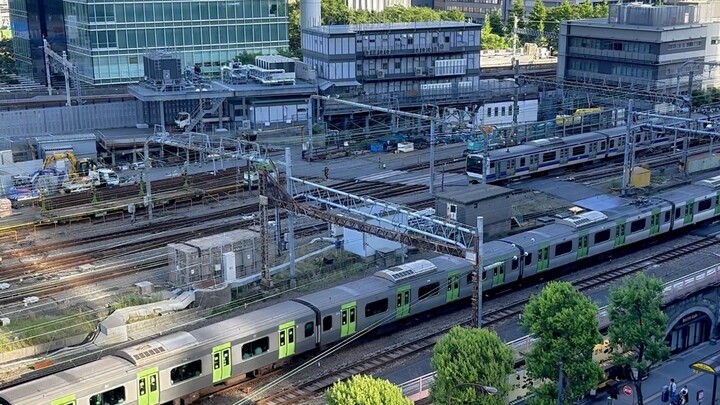 Tokyo Station is a car-photography paradise. Train fans should not miss the magic pine nuts.