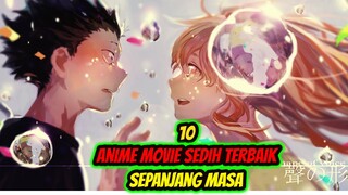 10 Rekomendasi Anime Movie Romance Sedih Terbaik!!