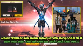 FREE FIRE | HÀNH TRÌNH ĐI SĂN HÀNH ĐỘNG HUYỀN THOẠI OẲN TÙ TÌ - ĐEM VÀO ĐẢO CHỜ HÙ ANH EM CHƠI!!!