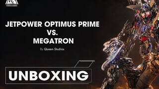 [QueenStudios]Mở hộp chính thức Skyfire Optimus Prime & Megatron
