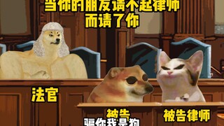 When your friend can't afford a lawyer and hires you