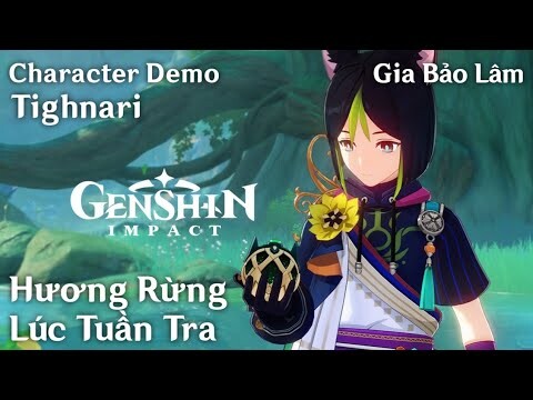 GENSHIN PV | Character Demo - Tighnari : Hương Rừng Lúc Tuần Tra (JP Dub - Vietsub)