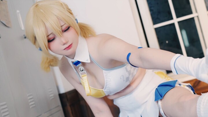 ┭┮﹏┭┮วู้วู้...แขนของฉัน...ฉันเอื้อมถึงได้ชัดเจน...|โทโยมิ โคโทริ (กองเชียร์) คอส!