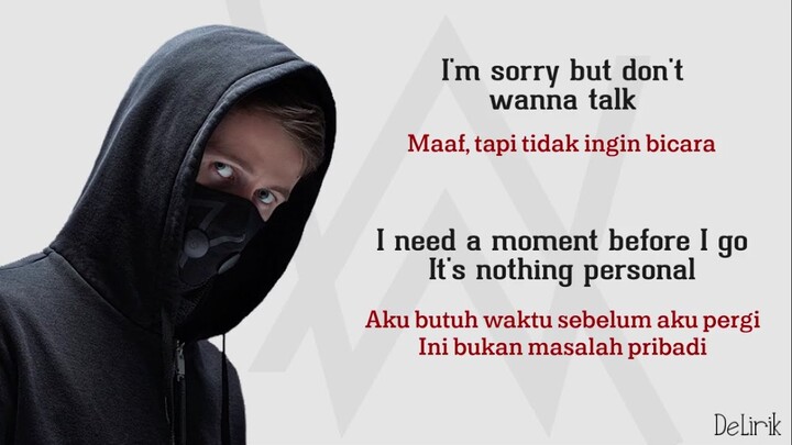 On My Way - Alan Walker, Sabrina Carpenter & Farruko (Lirik video dan terjemahan)