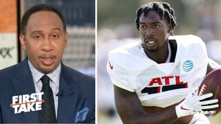 First Take| Stephen A. "frightened" Calvin Ridley "gambling" then they abuse women that’s just crazy