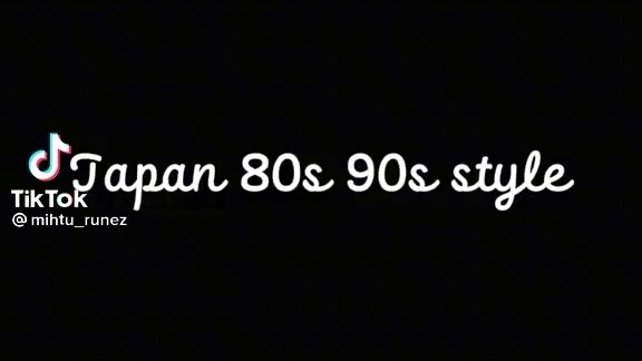 80s Styles Japan