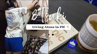 living alone in the Philippines: vlogging using iphone 11 & oppo A83, weekend routine | silent vlog