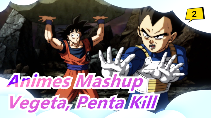 Vegeta, Penta Kill | Dragon Ball | Fights in Animes16 | Animes Mashup_2