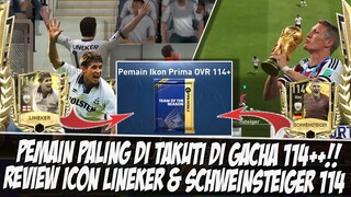 DITAKUTI DI EXCHANGE 114+!! REVIEW ICON LINEKER & SCHWEINSTEIGER FIFA MOBILE | FIFA MOBILE INDONESIA