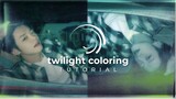 twilight-inspired coloring tutorial | alight motion