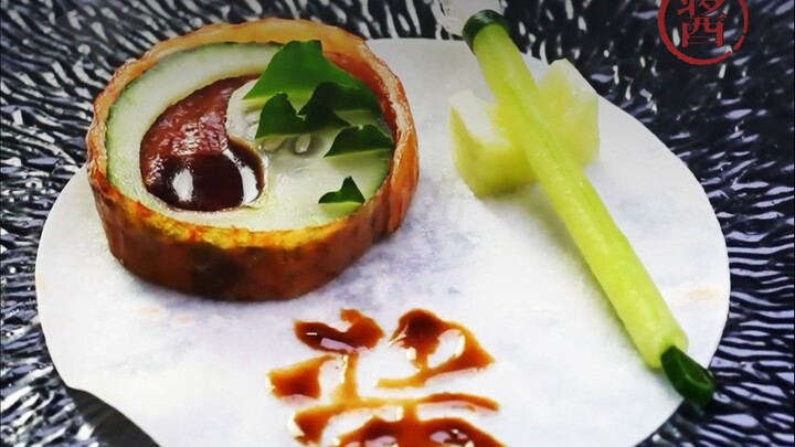 Is it "ya" or "ya"? Eating Peking duck with the Four Treasures of the Study!