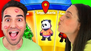 1 SKIN LEGGENDARIA = 1 BACIO SU STUMBLE GUYS