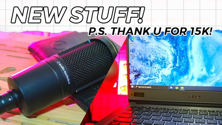 NEW MIC, WHO DIS? Feat. My New Laptop (Late Upload) THANK YOU FOR 15K!