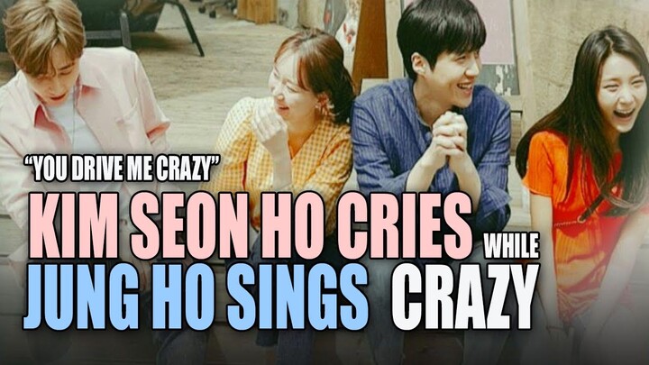 Kim Seon Ho Cries While Sung Joo Sings "Crazy"
