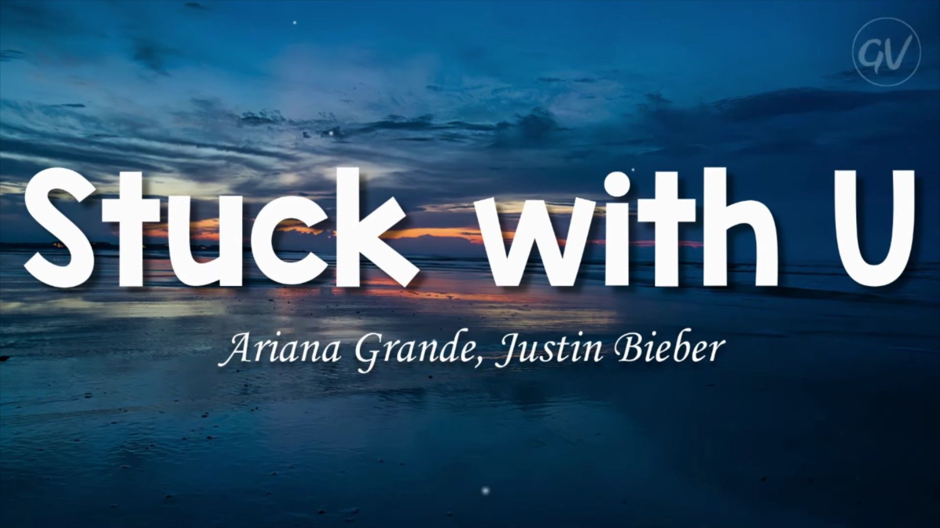 Ariana Grande & Justin Bieber - Stuck with U lyrics Anglais