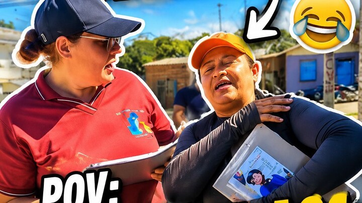 Quando um ACS decide invadir a área do outro acontece... #humor #viral