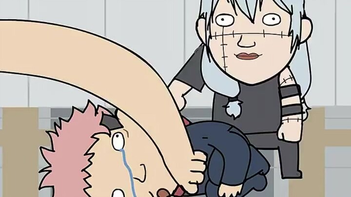 Xem hết Thất Nghiệp Lưu Nhân – Sự Kiện Shibuya bằng nghệ thuật trừu tượng chỉ trong một phút – Alien