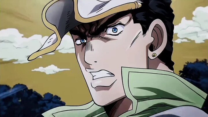 Josuke: "666, I hit Jotaro's body."