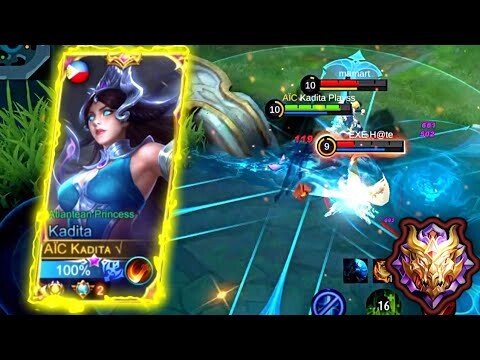 KADITA CARRY HER TEAM! MY KADITA IS TIRED! SEND HELP PLS! 😂 | MLBB