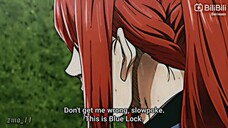 Chigiri blushing | Blue Lock Ep7