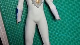 Giant Ultraman Zeta 30cm Delta Sky Claw Leather Case Production Process and Display Pseudo Raf