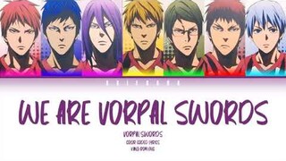 we are vorpal swords - vorpal swords color coded lyrics (kan/rom/eng)