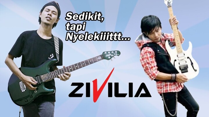 5 Lead Melodi Lagu ZIVILIA // Lick PaulGilbert semua guys