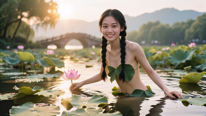 The four seasons beauty of West Lake in Hangzhou