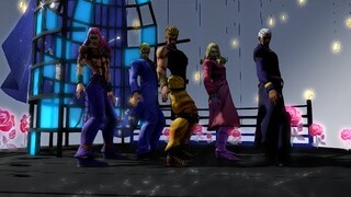 [JOJO MMD] Annual villain sleepover just dance session.