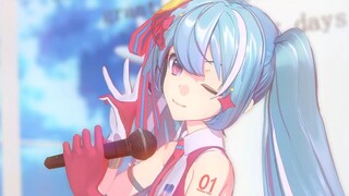 【4K|หน้าจอแนวตั้ง|V+MMD】ถ้าฉันได้เป็นผู้บัญชาการ "YYB Hatsune Miku_MAGICAL MIRAI 10th_1.0ver"