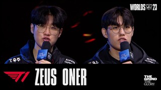 [VIETSUB] Phỏng Vấn Của Oner và Zeus- T1 3-1 JDG- Worlds23