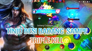 TINJU BESI BADANG SAMPE TRIPLE KILL